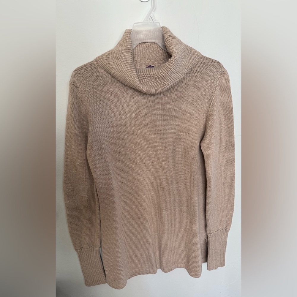 True Character cotton angora blend turtleneck sweater